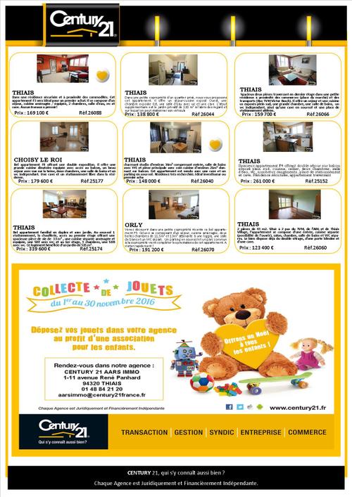 agence immobiliere century 21 aars immo thiais chevilly larue orly
