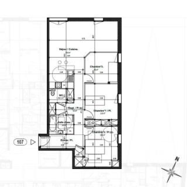 appartement - THIAIS - 94