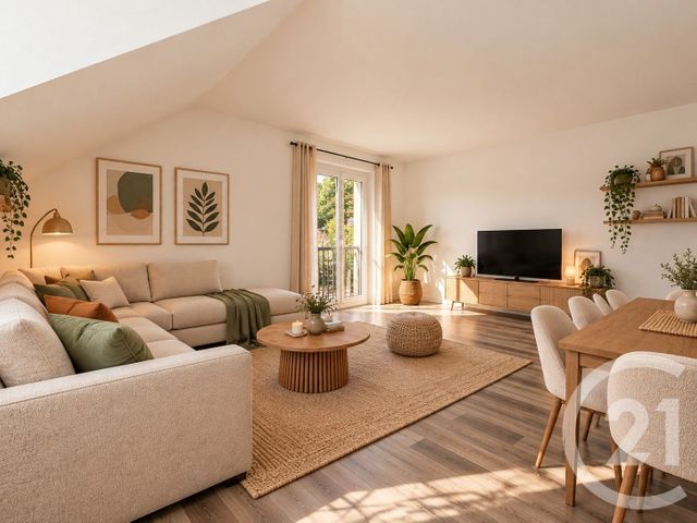 Appartement F2 bis à vendre - 3 pièces - 60.36 m2 - THIAIS - 94 - ILE-DE-FRANCE - Century 21 A.A.R.S. Immo